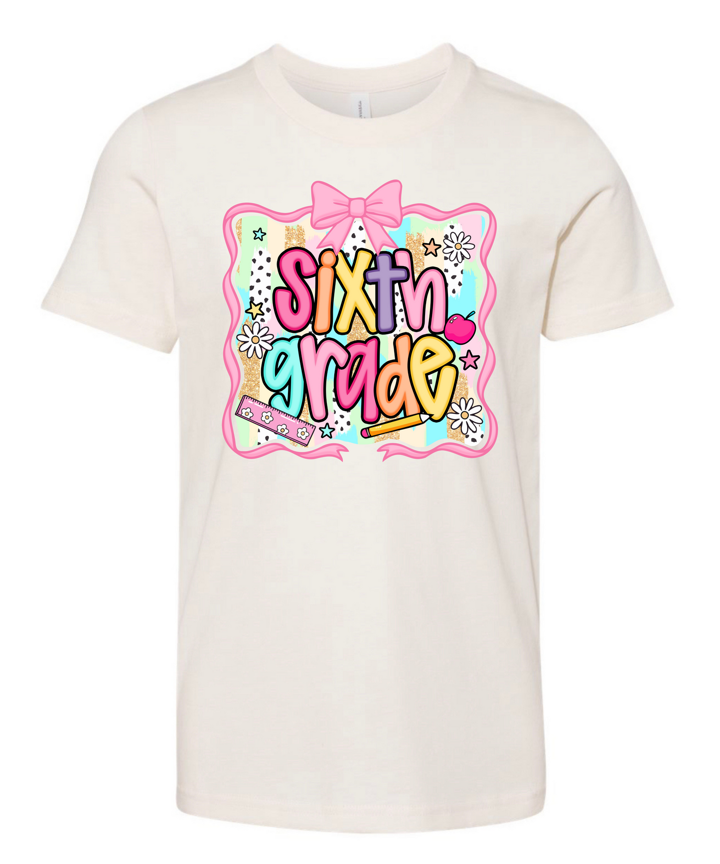 KG- 6th grade Natural Girly Tee