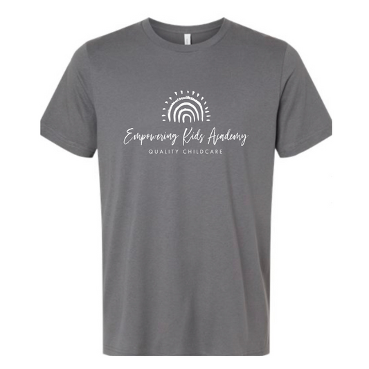 EKA logo Bella Canvas Grey Tee