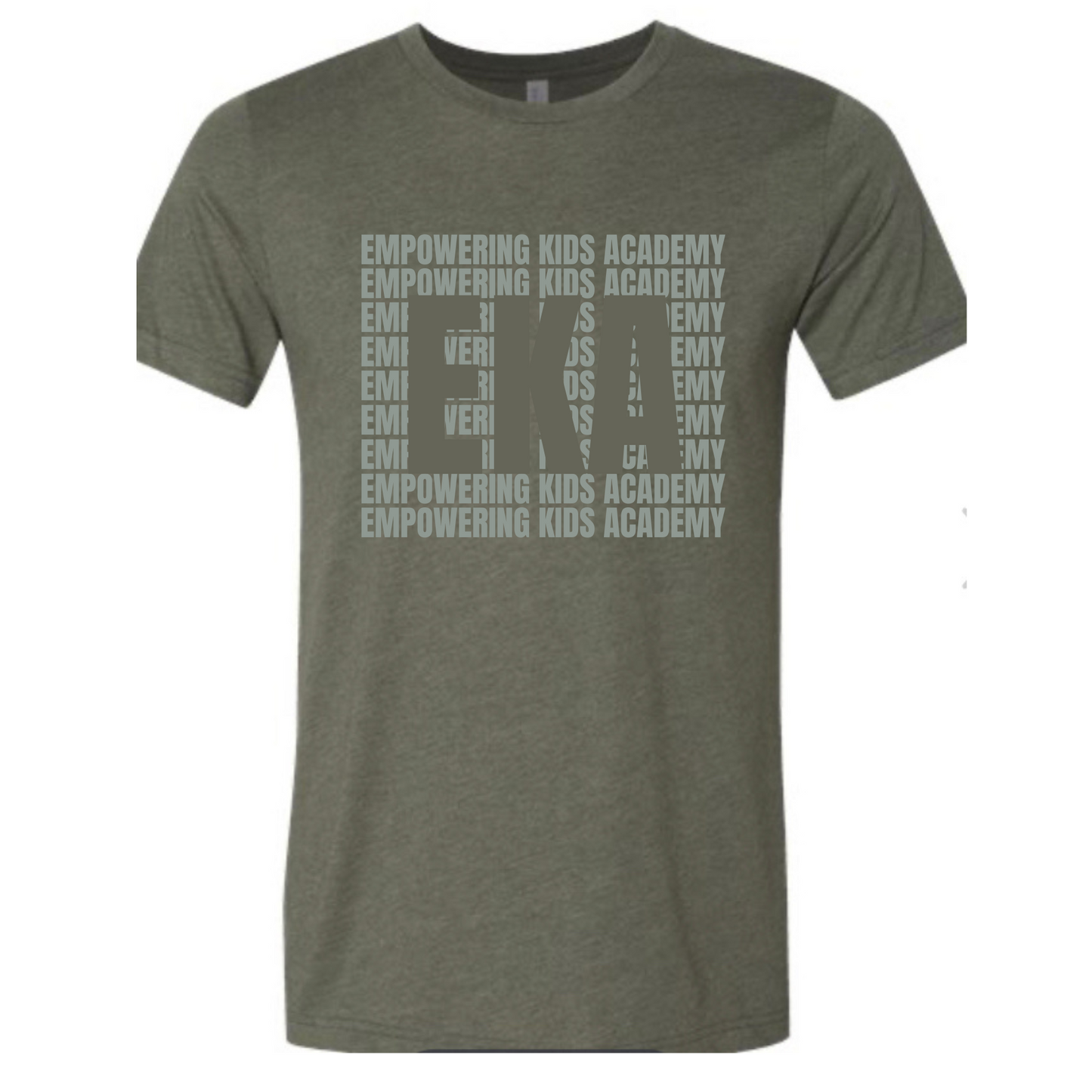 EKA block Bella Canvas Green Tee