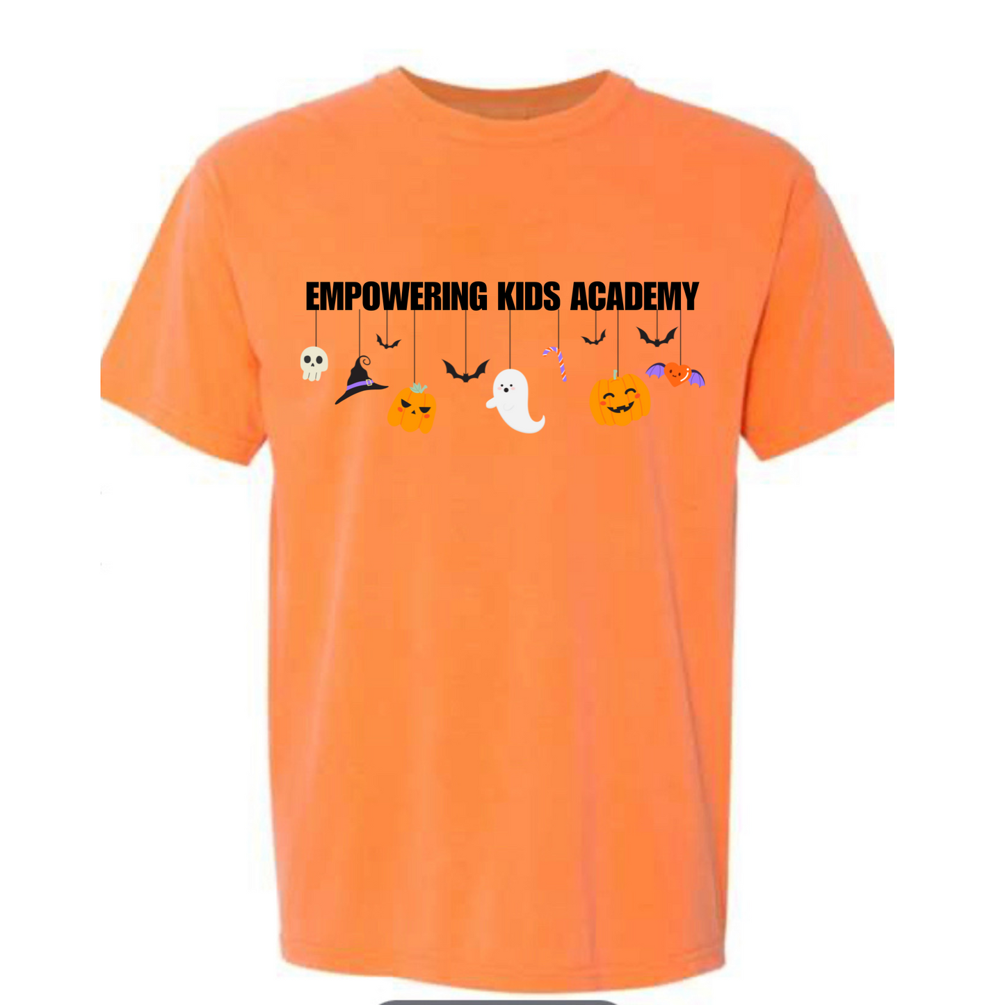 Halloween Garland Bella Canvas Orange Tee