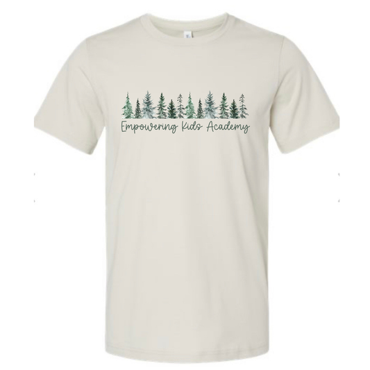 Christmas Trees Natural Tee
