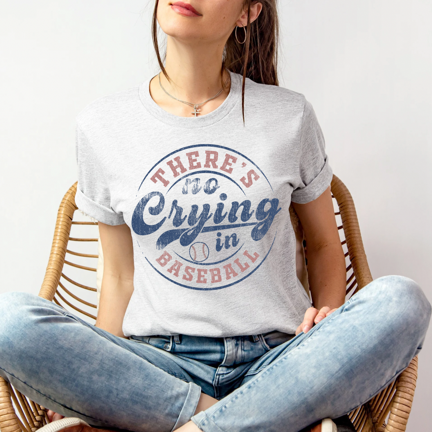 There’s No Crying in Baseball Tee