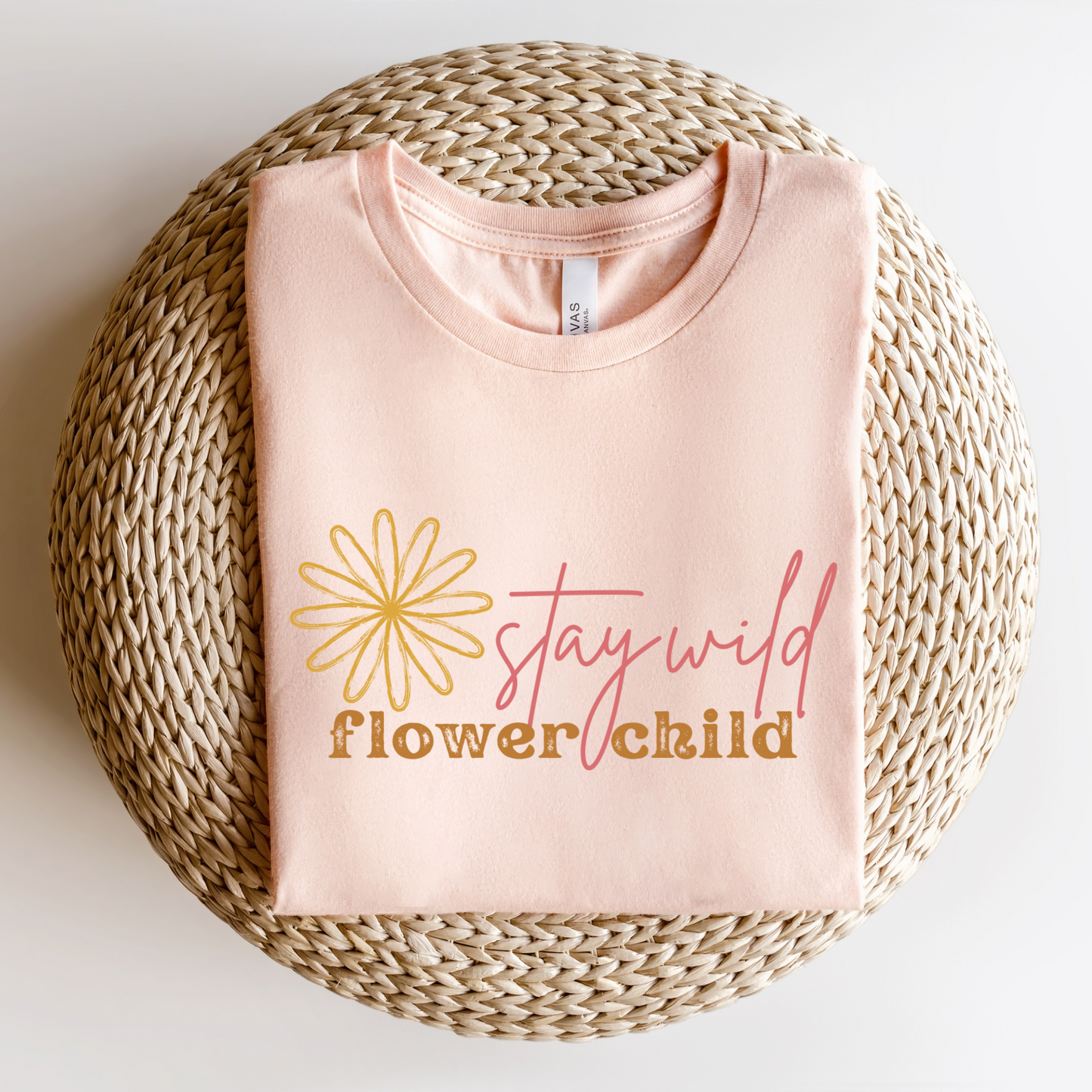 Stay Wild Flower Child Tee