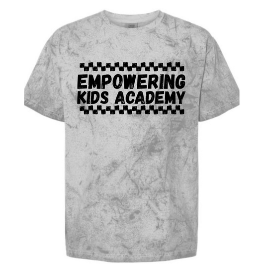 Checkered Tie-dye Comfort Colors Tee