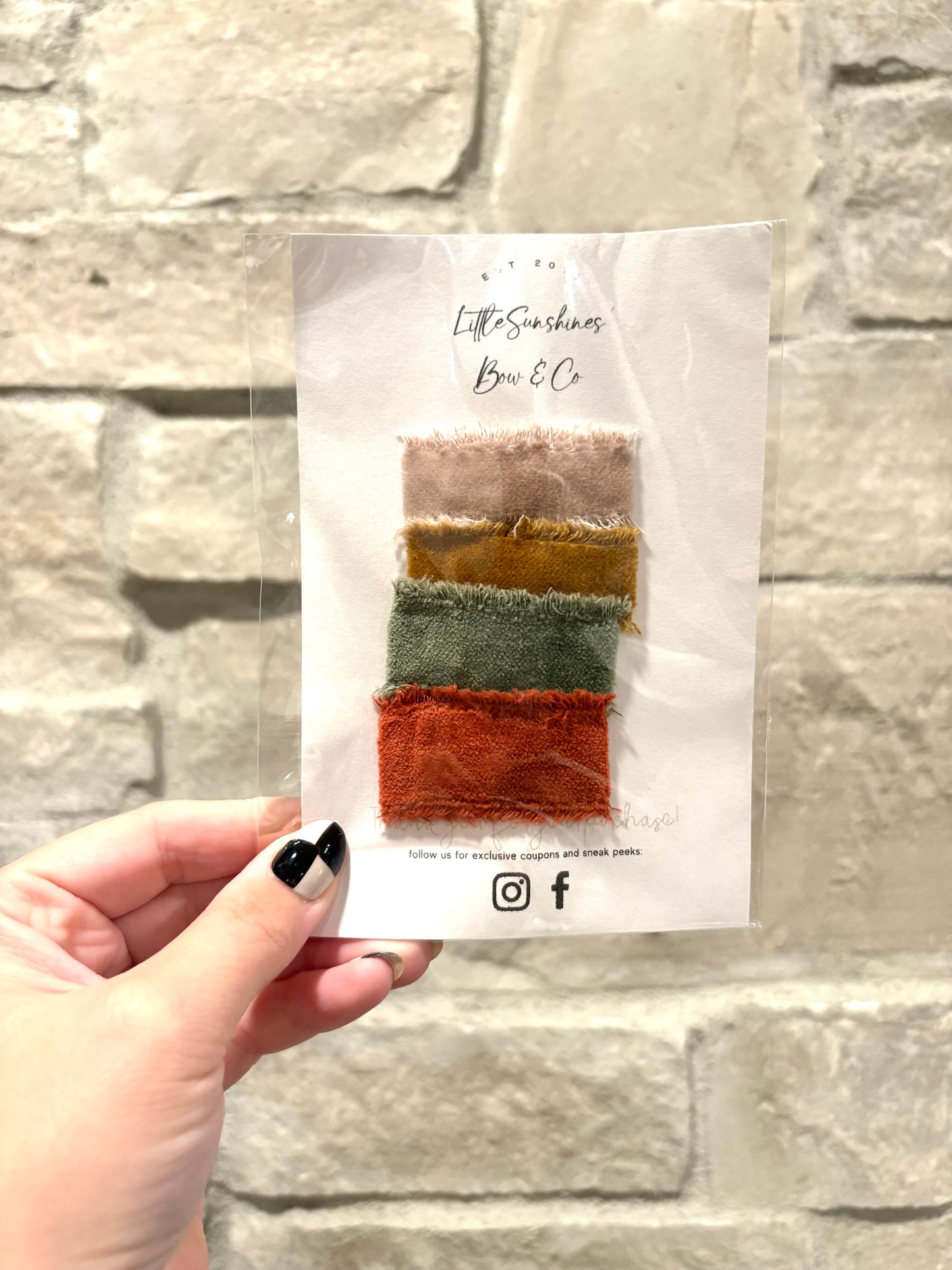 Velvet 4pc.  Hair Clip Pack