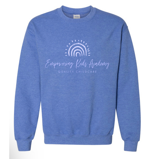 Monotone EKA logo Carolina Blue Crewneck Sweatshirt