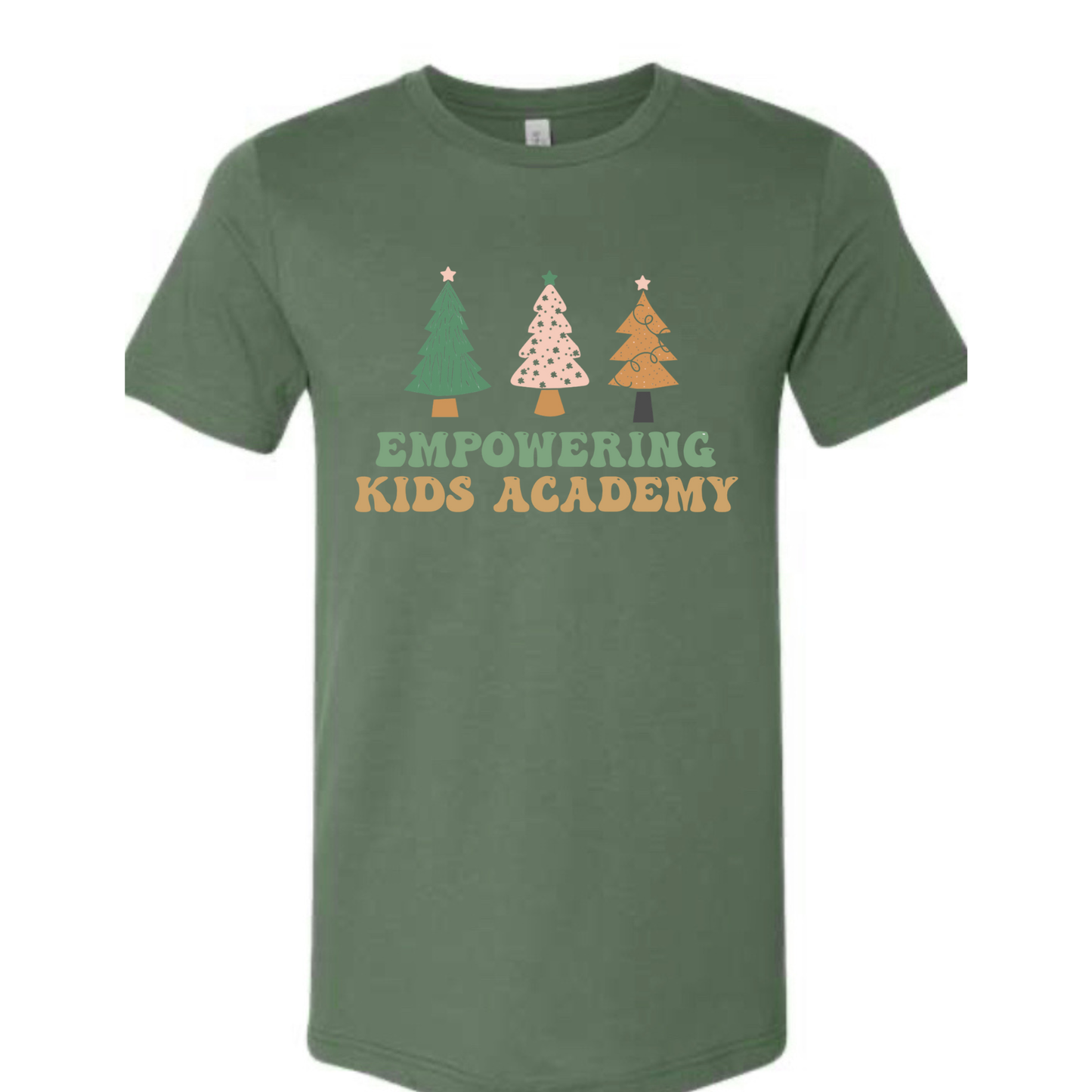 Christmas Trees Green Tee