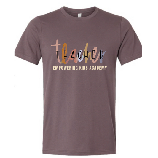 Watercolor teacher Bella Canvas Tee