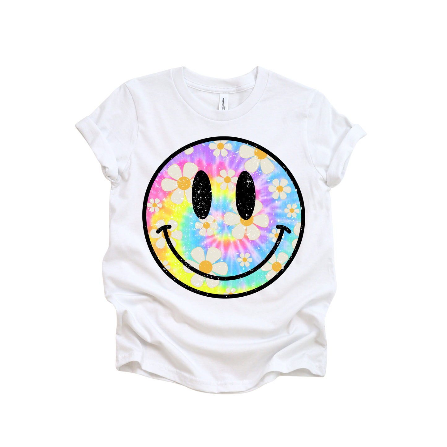 Tie-Dye Smiley Tee