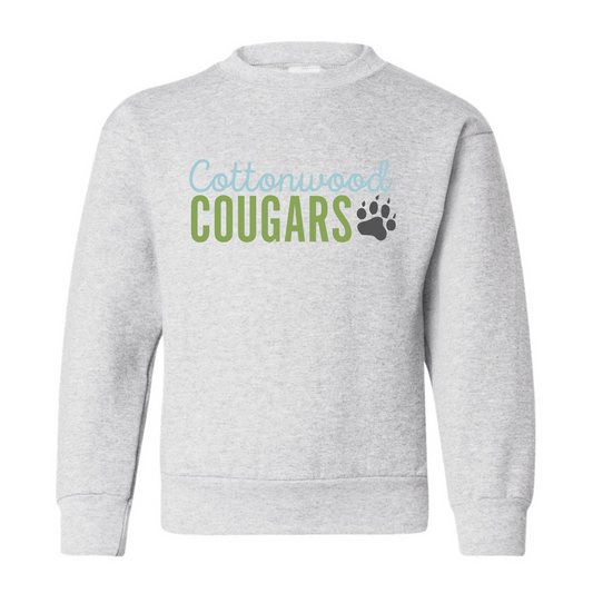 Cottonwood Light Grey YOUTH sweatshirt