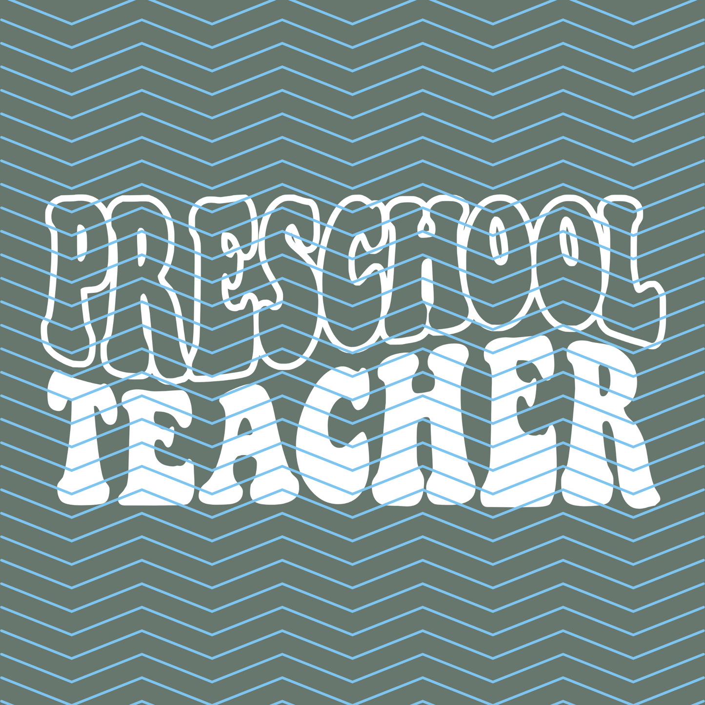 Preschool Teacher DTF Print