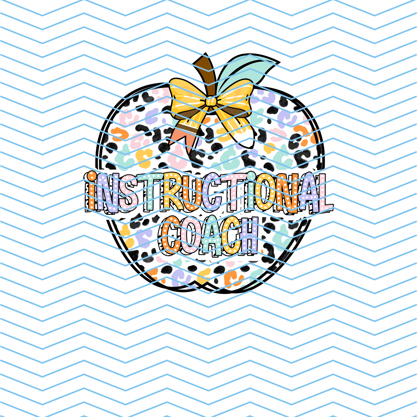 Instructional Coach DTF Print