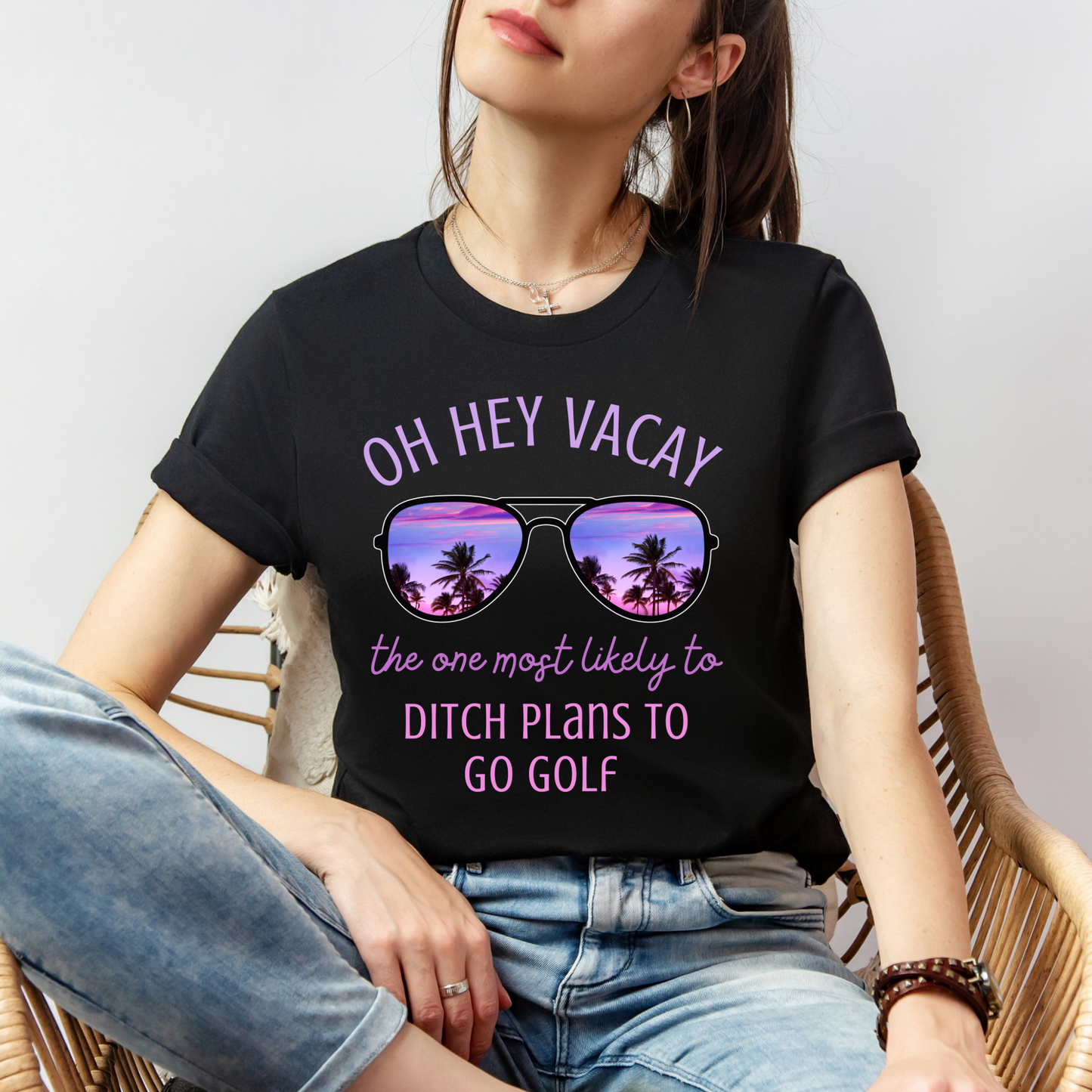 Vacay Go Golf Tee