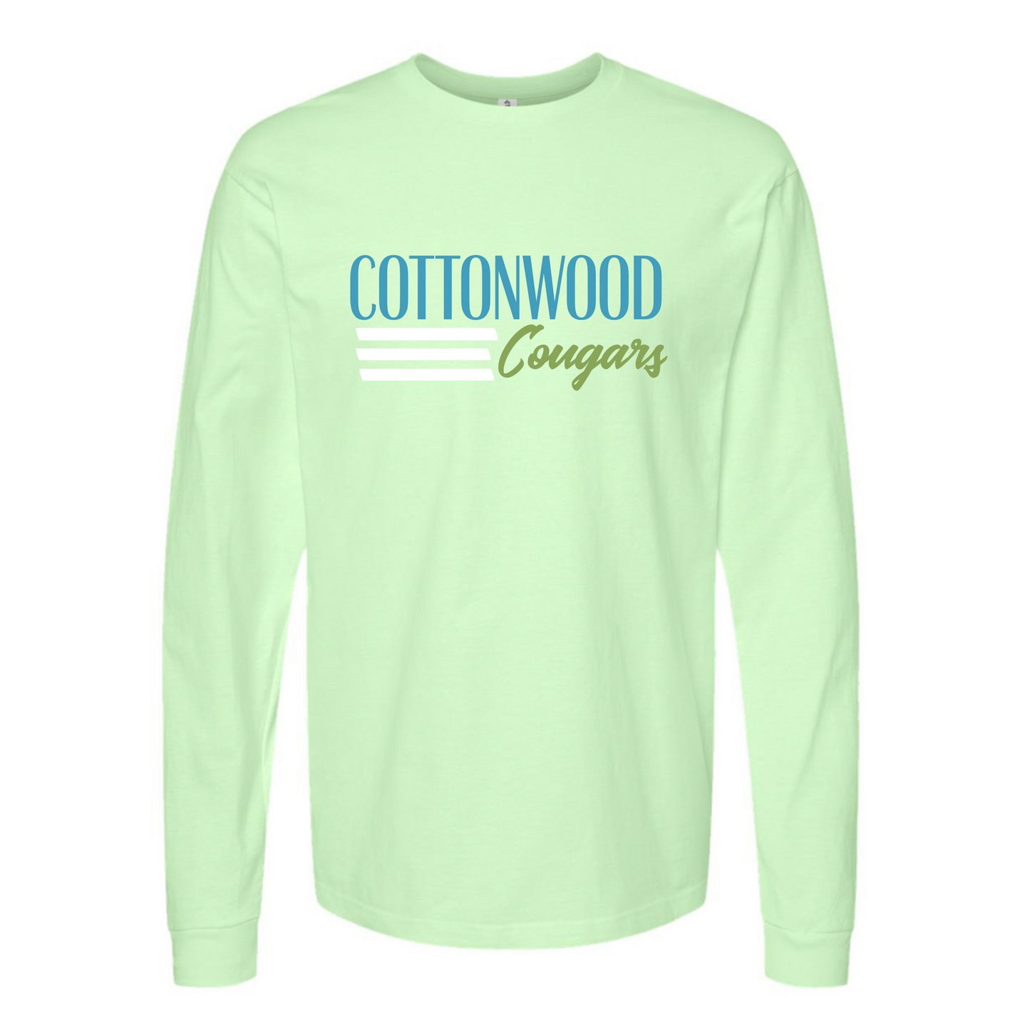 Cougars Mint ADULT long sleeve