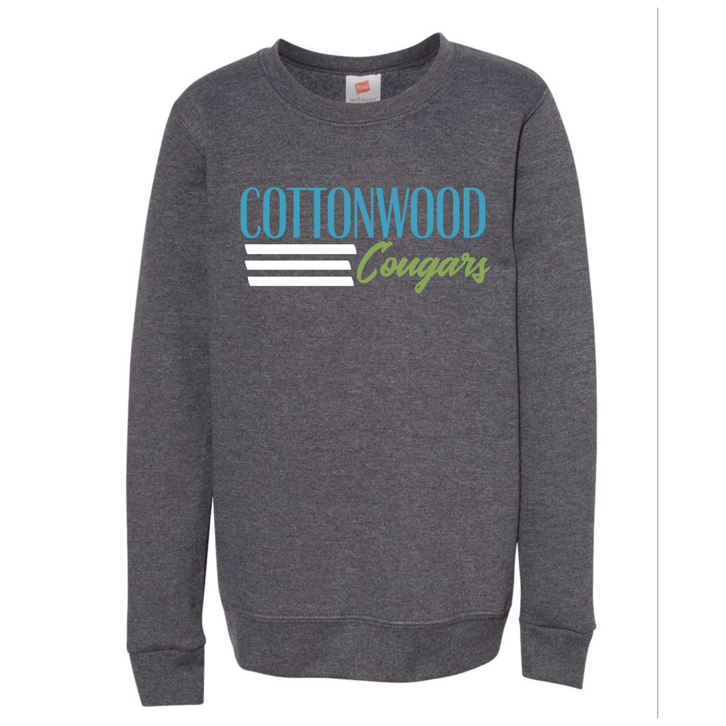 Cougars dark grey YOUTH sweatshirt