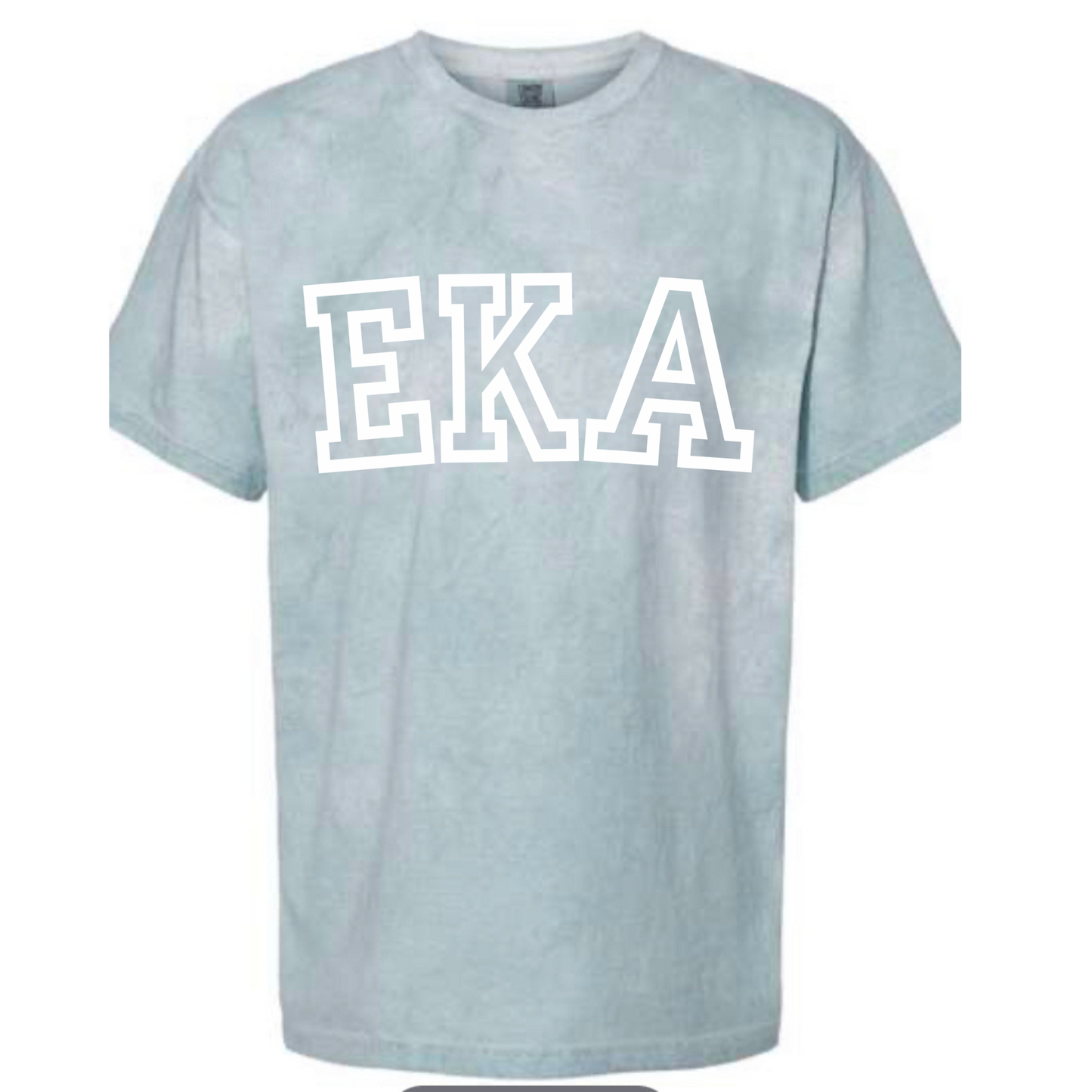 EKA SeaglassTie-dye Comfort Colors Tee