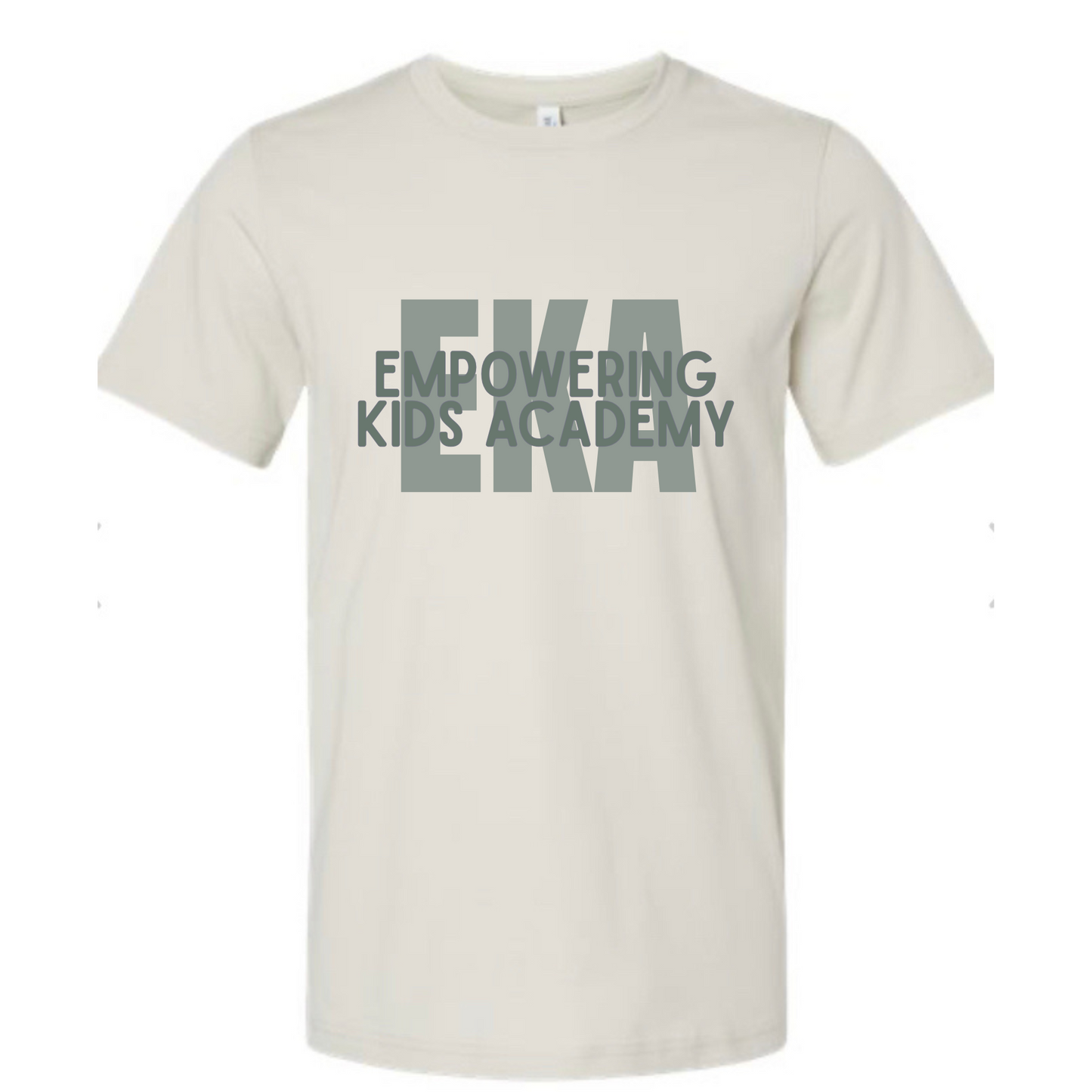 EKA 2 line Bella Canvas Ivory Tee