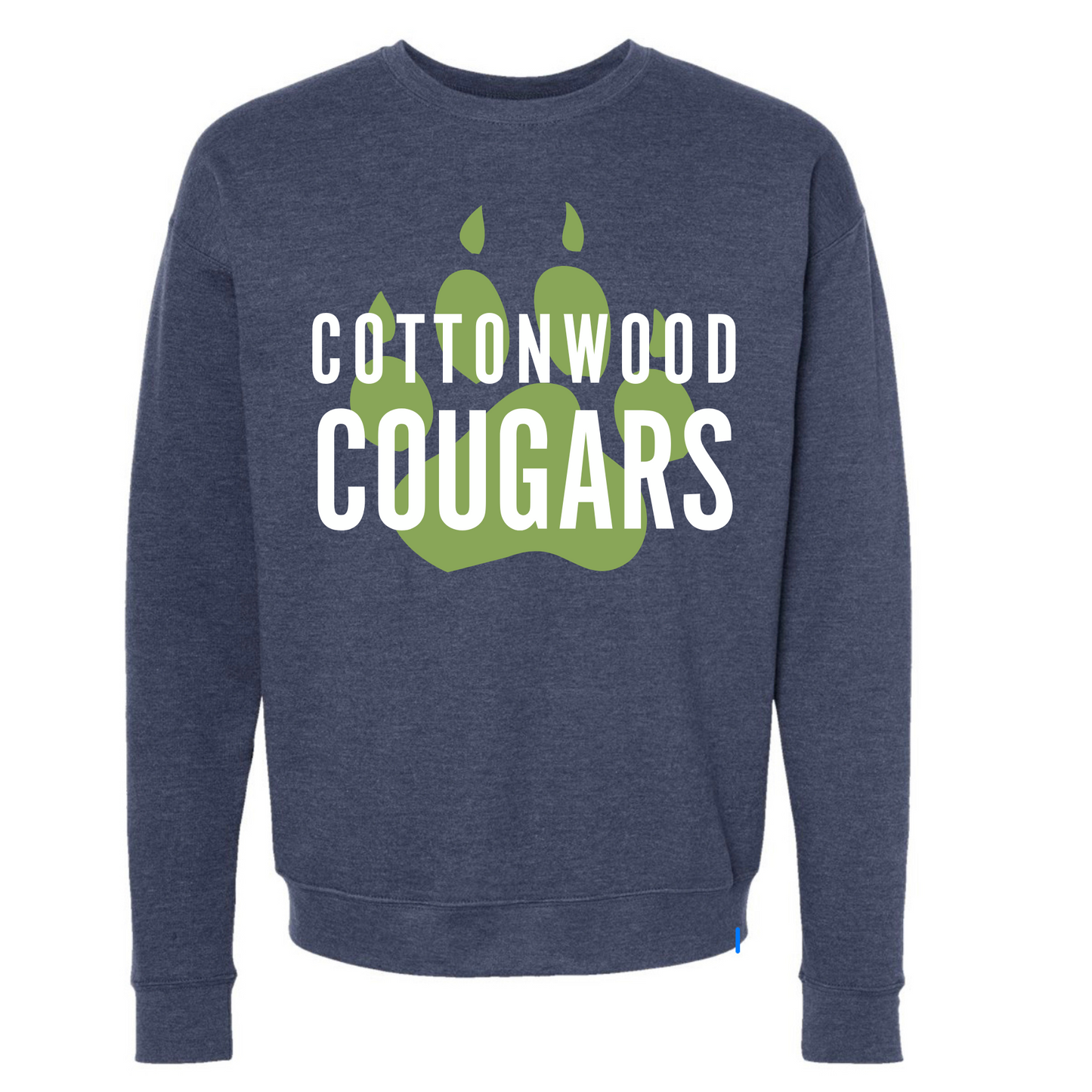 Pawprint Denim ADULT sweatshirt