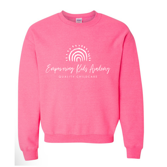 EKA logo Pink Crewneck Sweatshirt