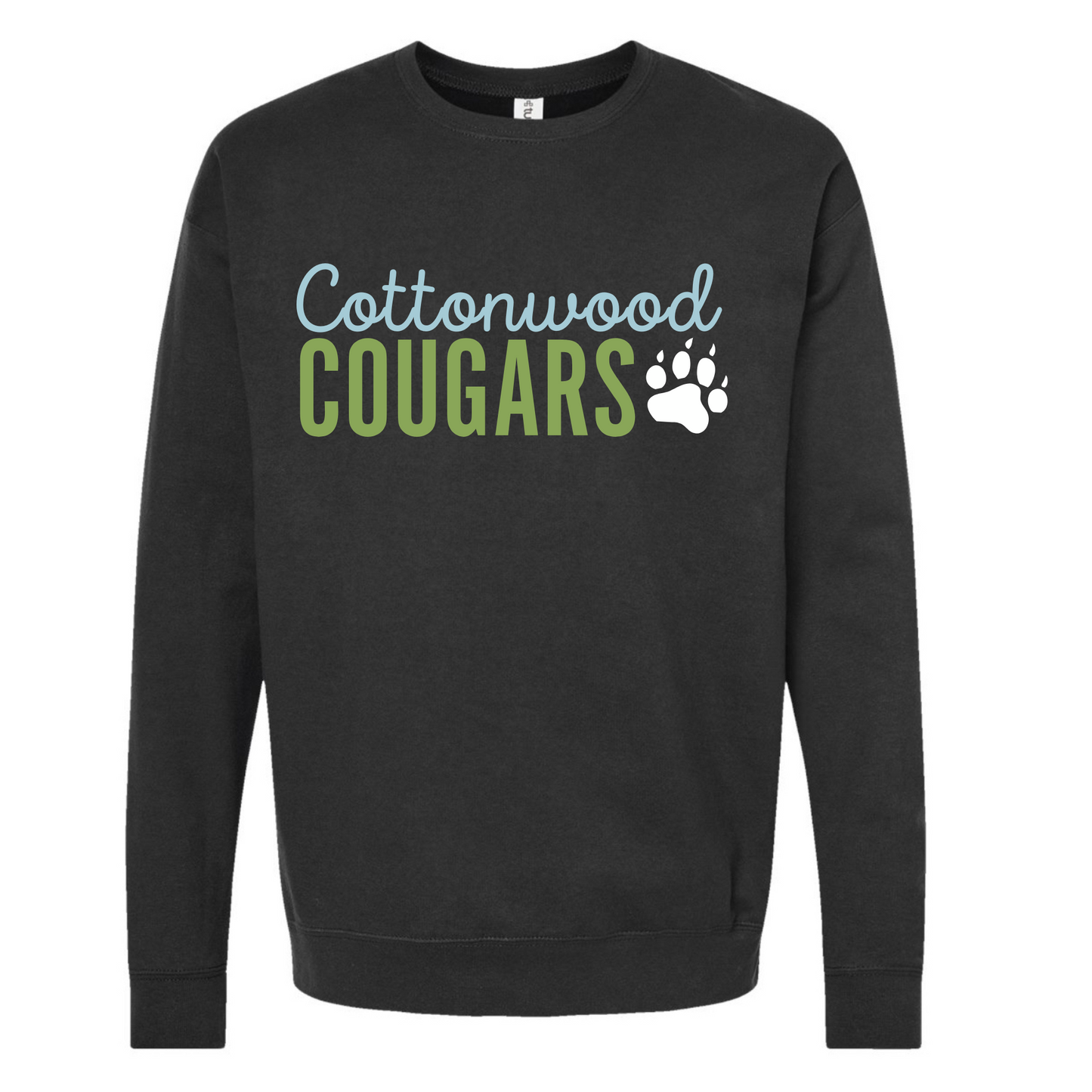 Cottonwood Black ADULT sweatshirt
