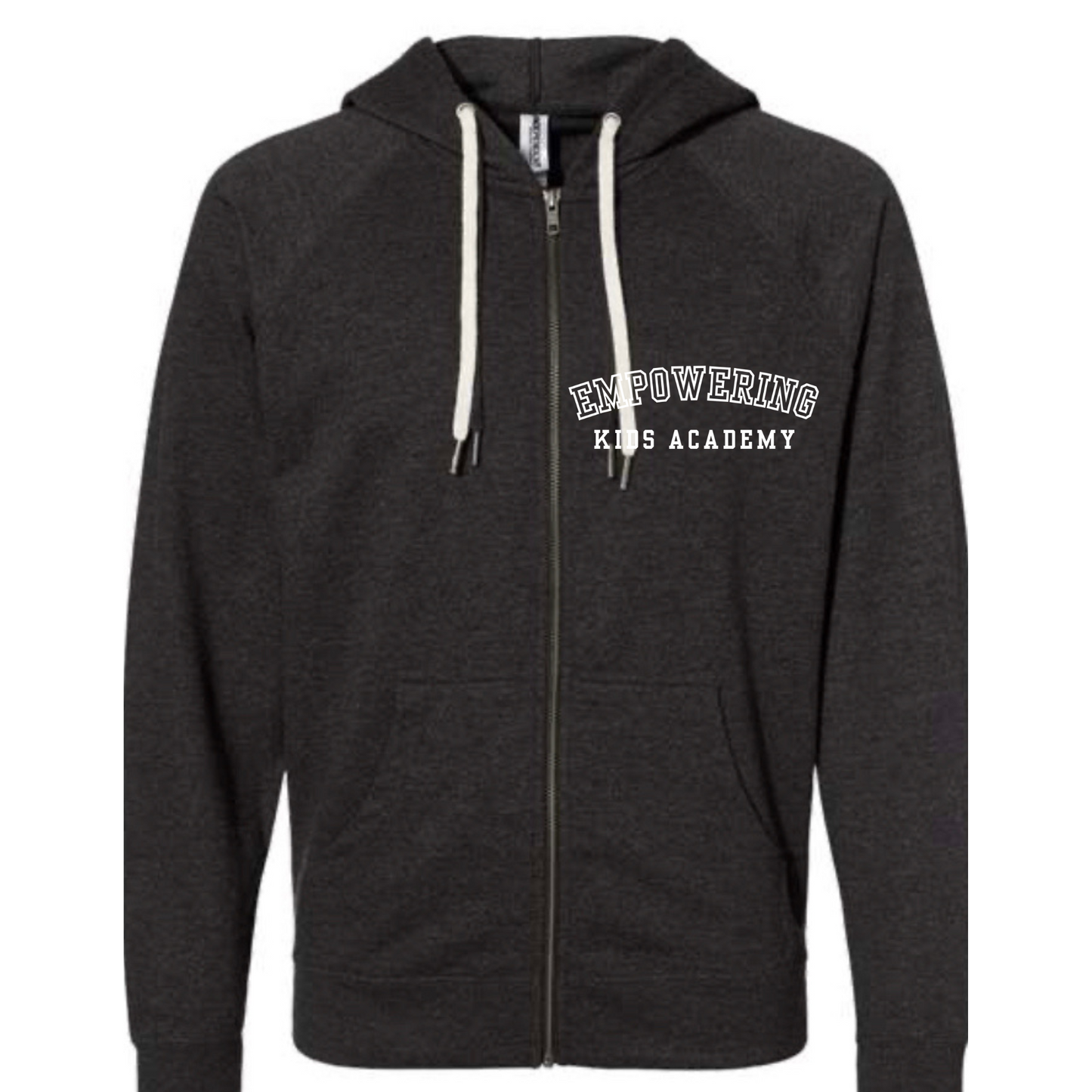 INDEPENDENT TRADING BLACK FULL ZIP HOODIE