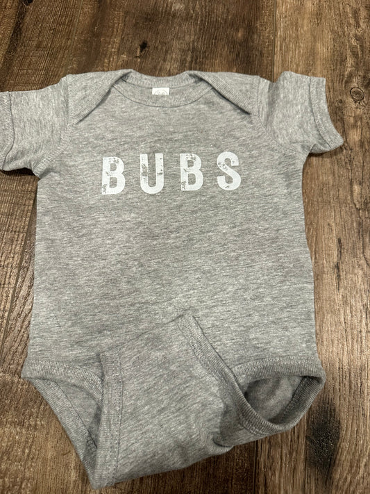 6m BUBS onesie