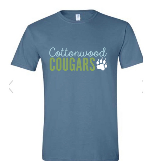 Cottonwood Indigo Blue ADULT Tee