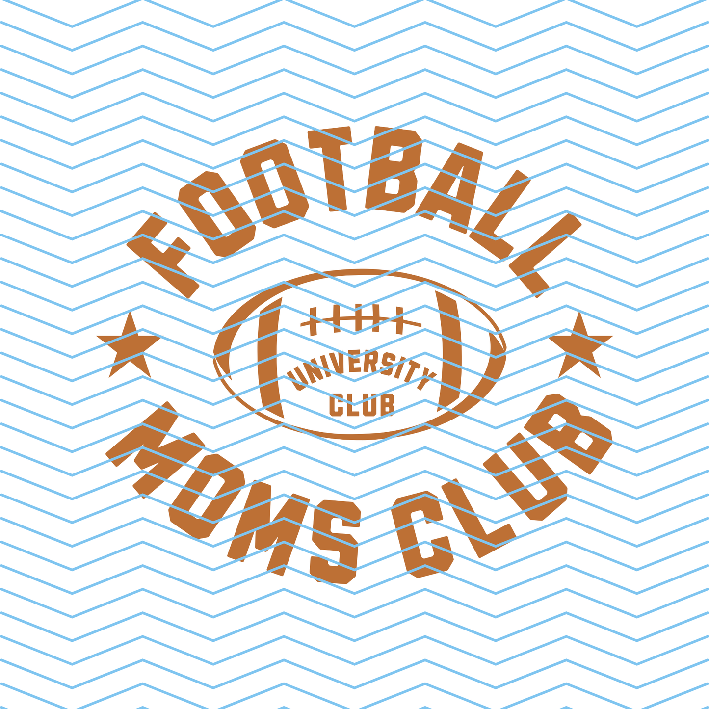 Football moms club DTF Print