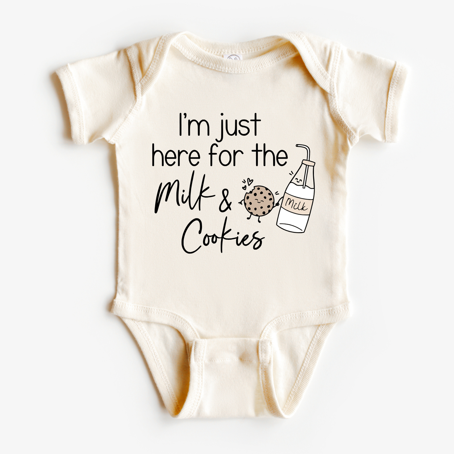 Milk and Cookies Onesie