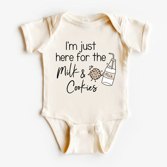 Milk and Cookies Onesie