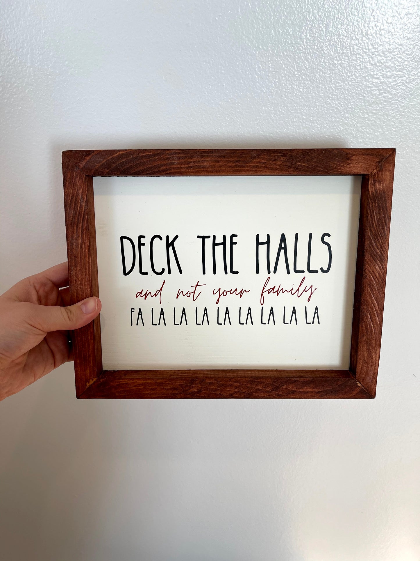 Deck the halls Sign