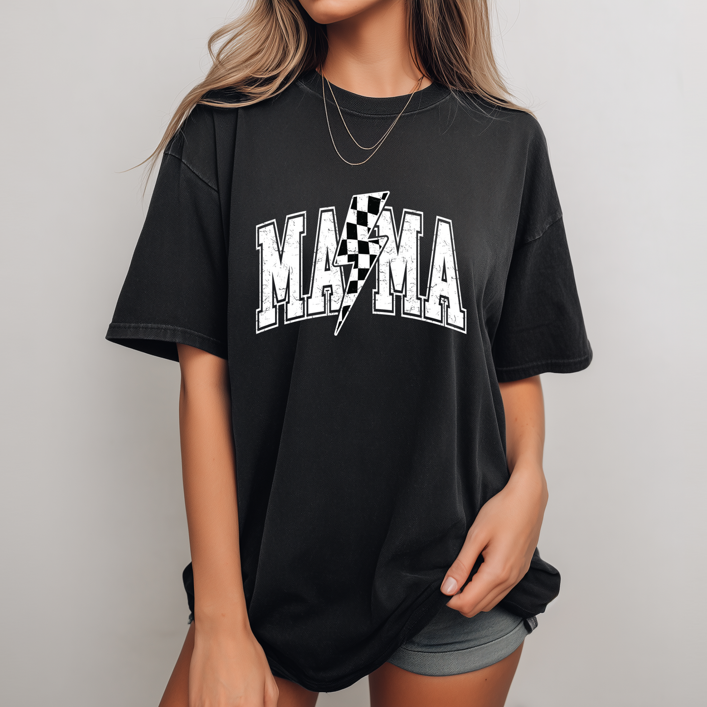 Mama Lightning Graphic Tee