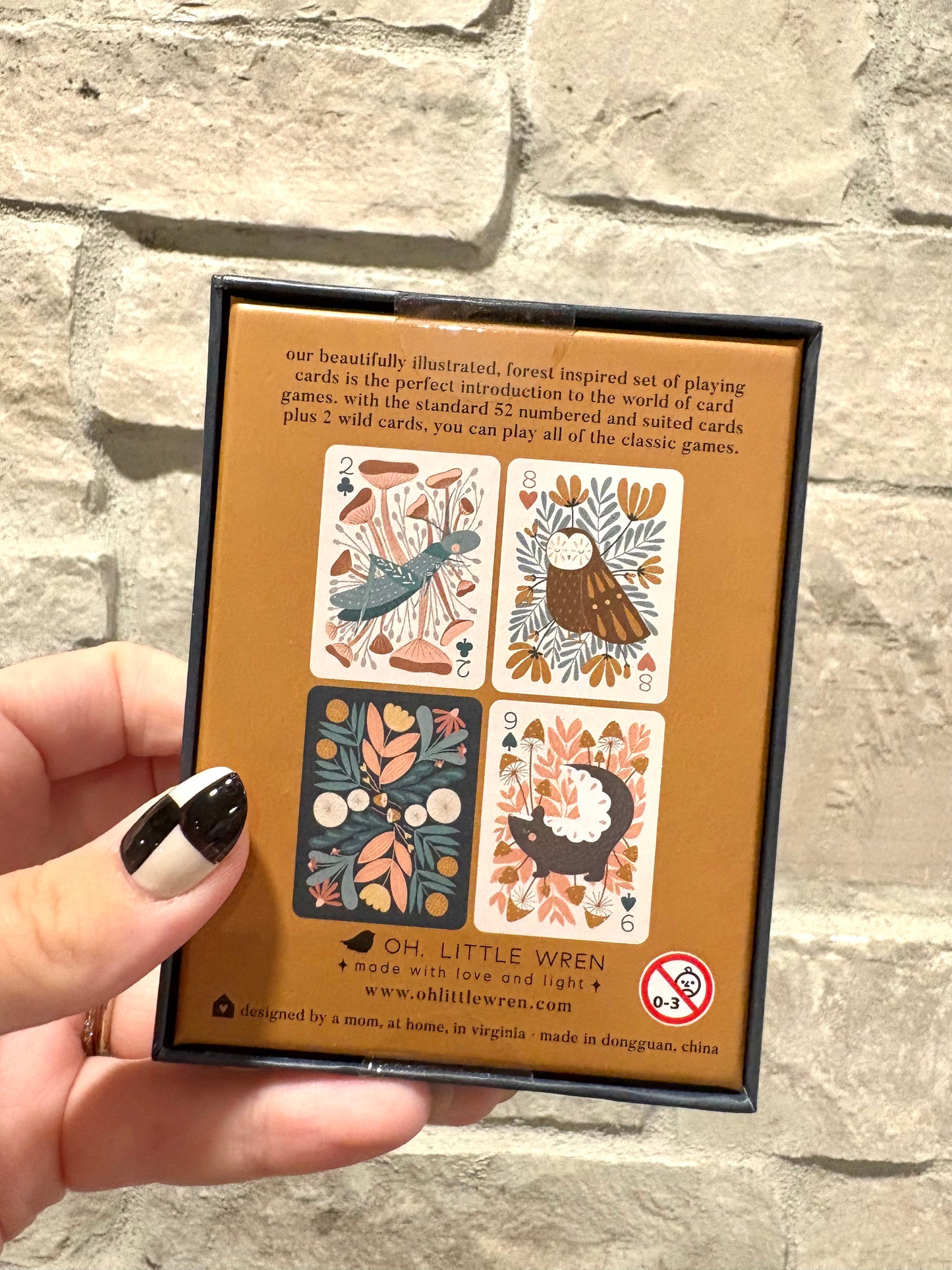 Woodlands Playing Cards