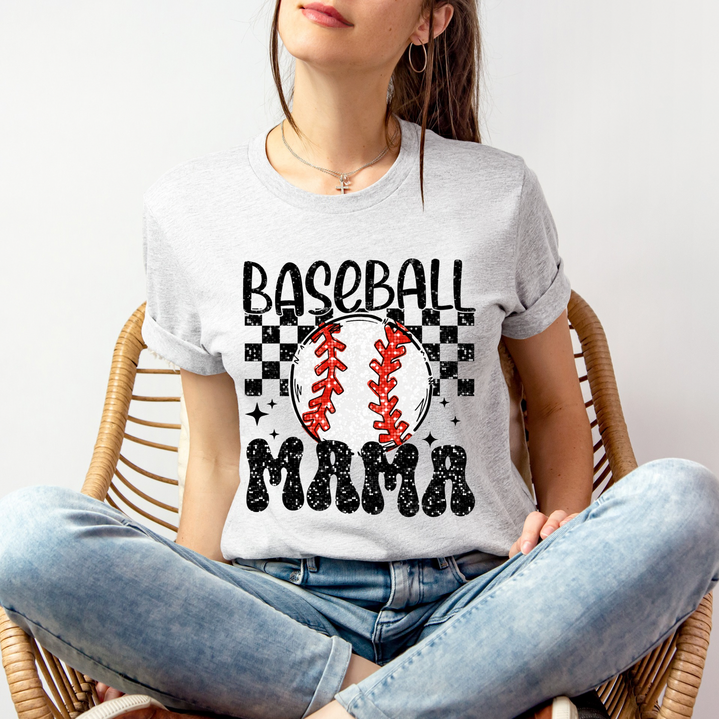 Baseball Mama Tee
