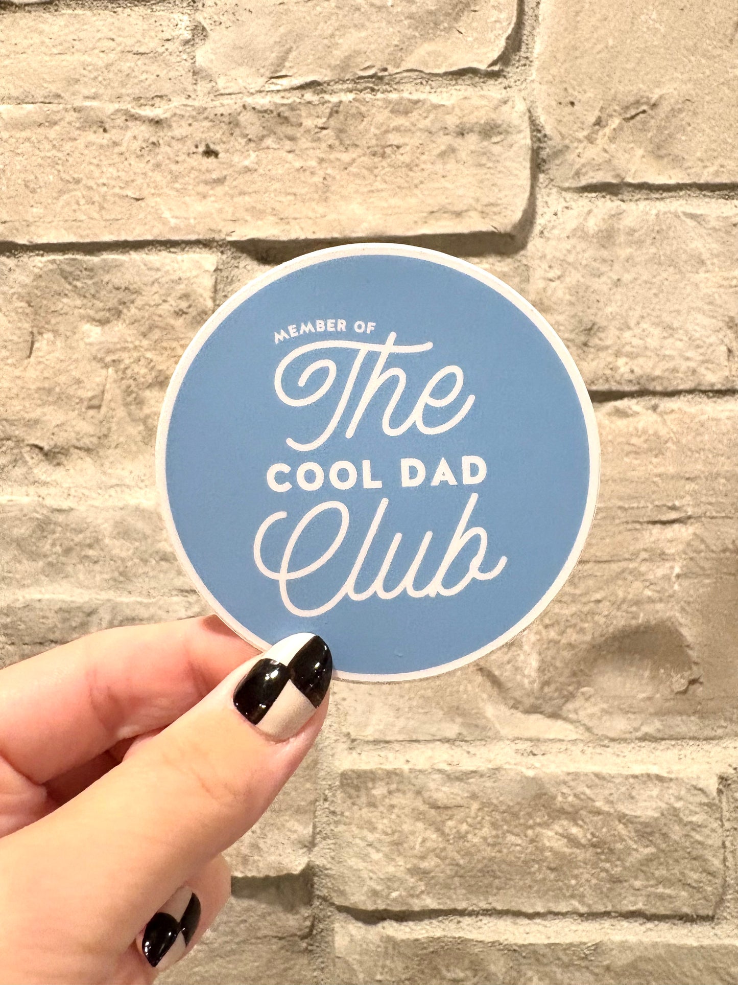 Cool Dad Club Sticker