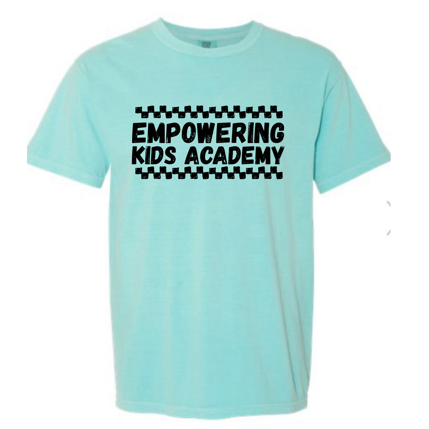 Black Checkered EKA Comfort Color Chill Tee