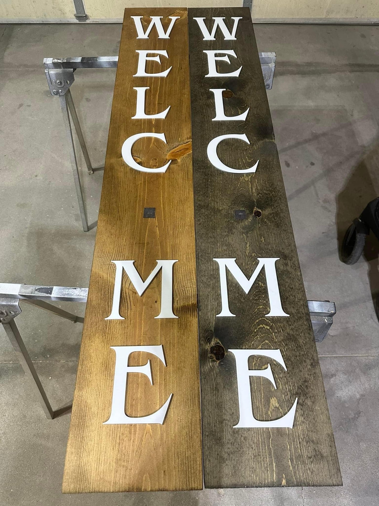 Interchangeable Welcome Sign