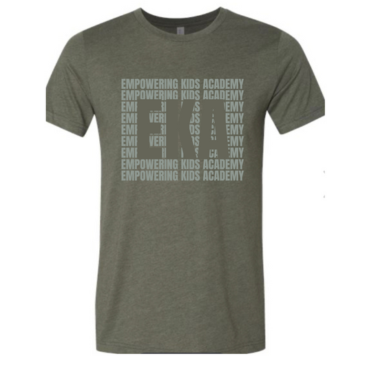 EKA block Bella Canvas Green Tee