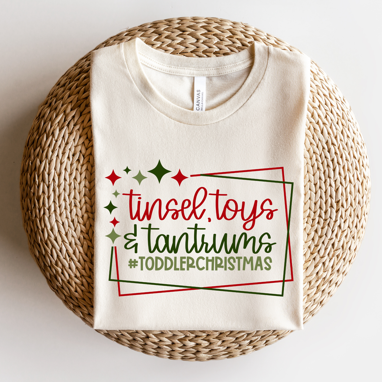 Tinsel Toys and Tantrums Tee