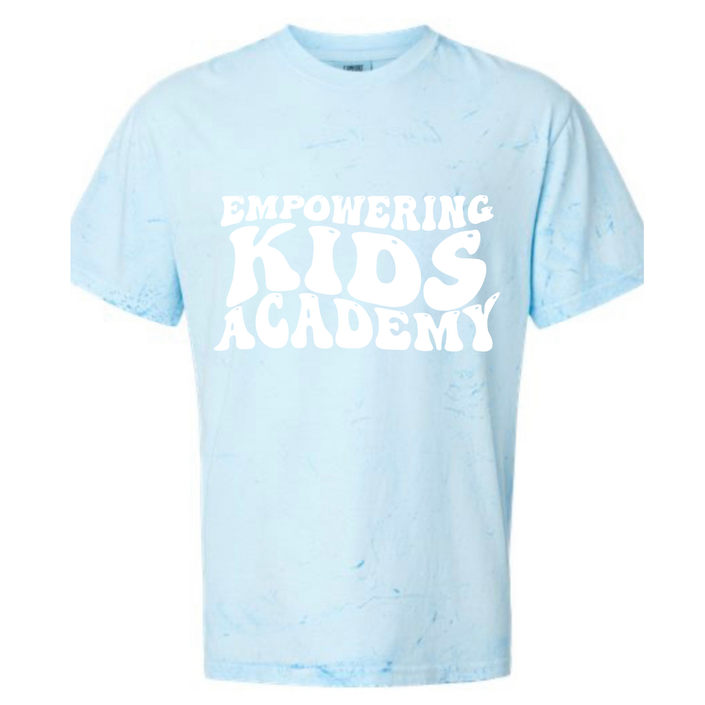 EKA Wave Fiji Blue Tie-dye Comfort Colors Tee