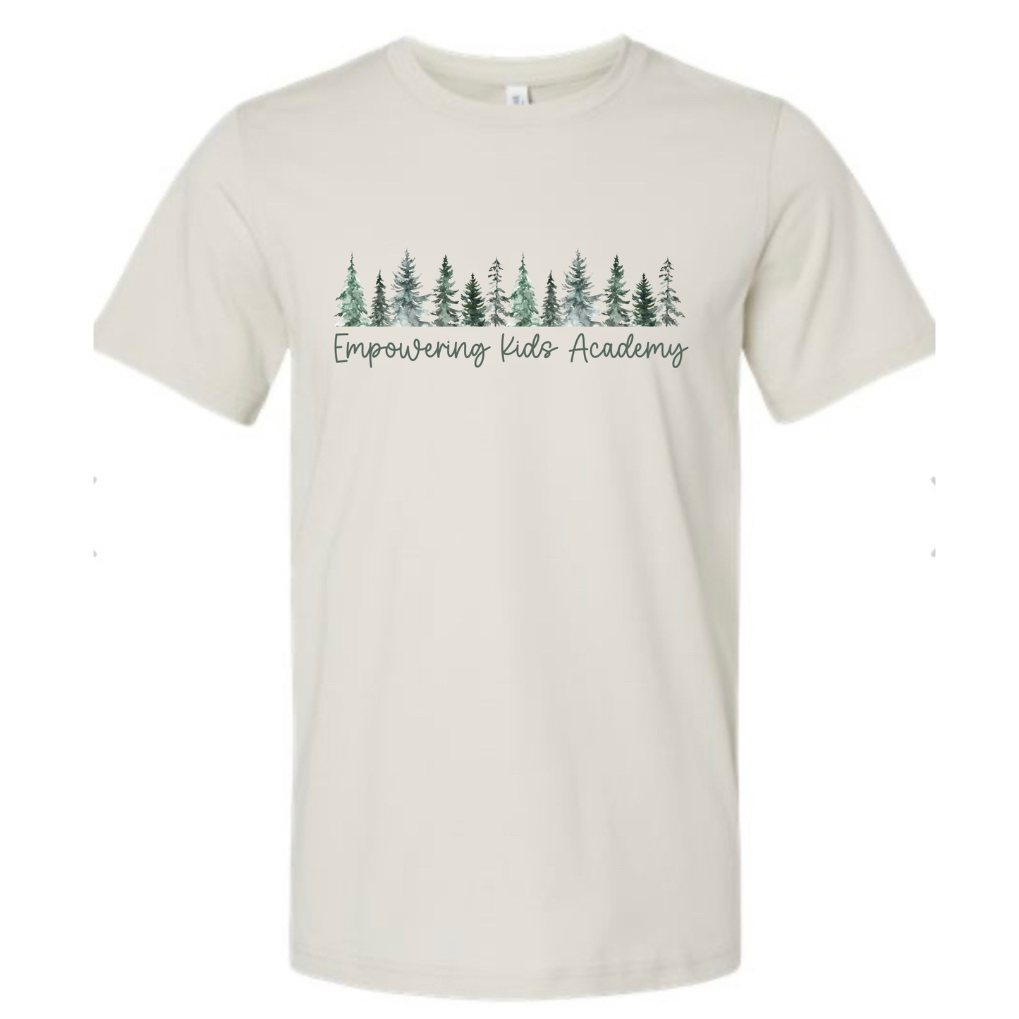 Christmas Trees Natural Tee