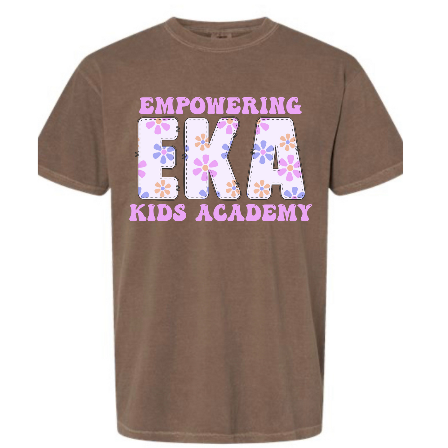 Floral Comfort Color Espresso Tee