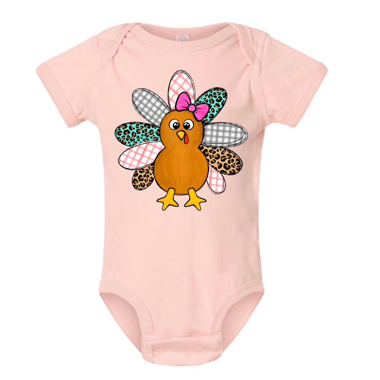 Bow Turkey Tee or Onesie