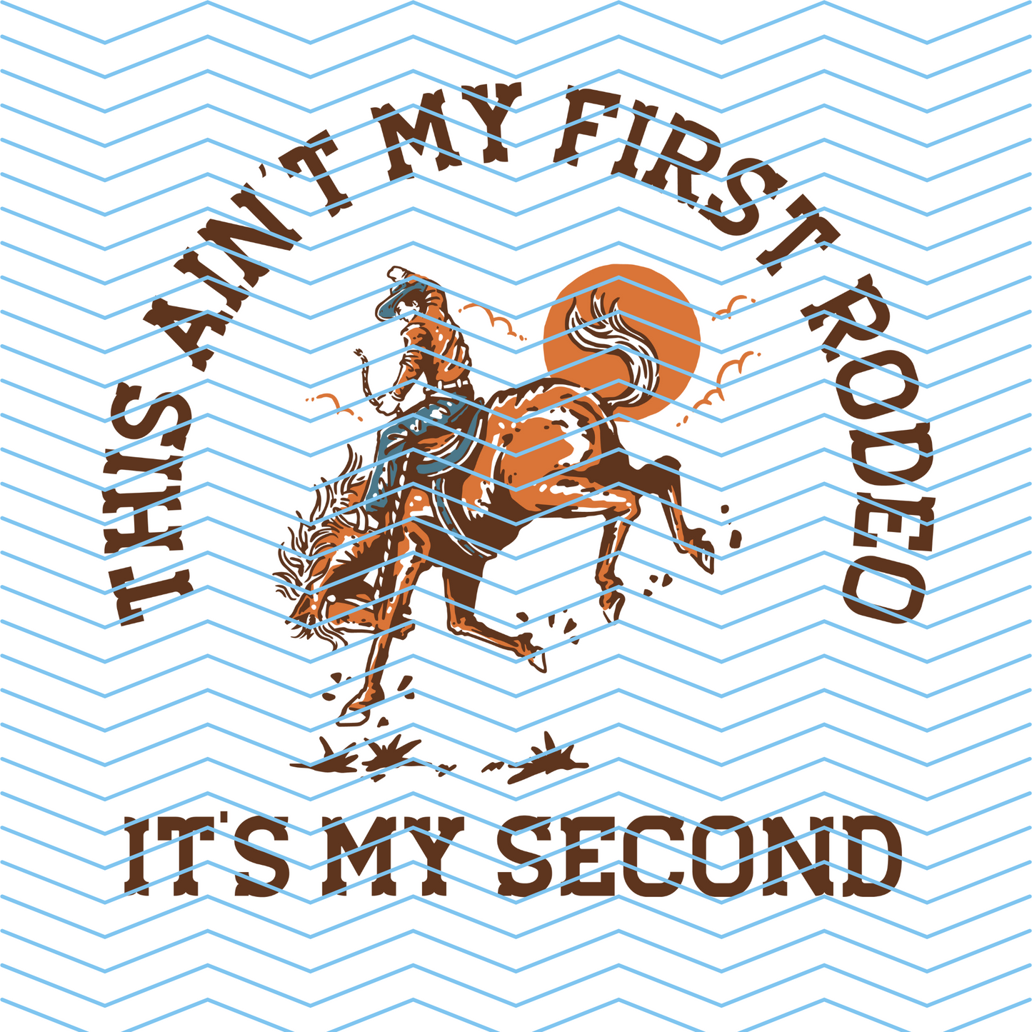 This Ain’t My First Rodeo DTF Print