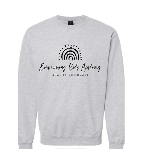 EKA logo Grey Crewneck Sweatshirt