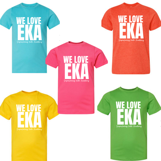 We love EKA youth tee