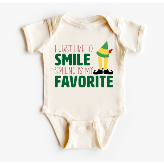 I just like to Smile Onesie