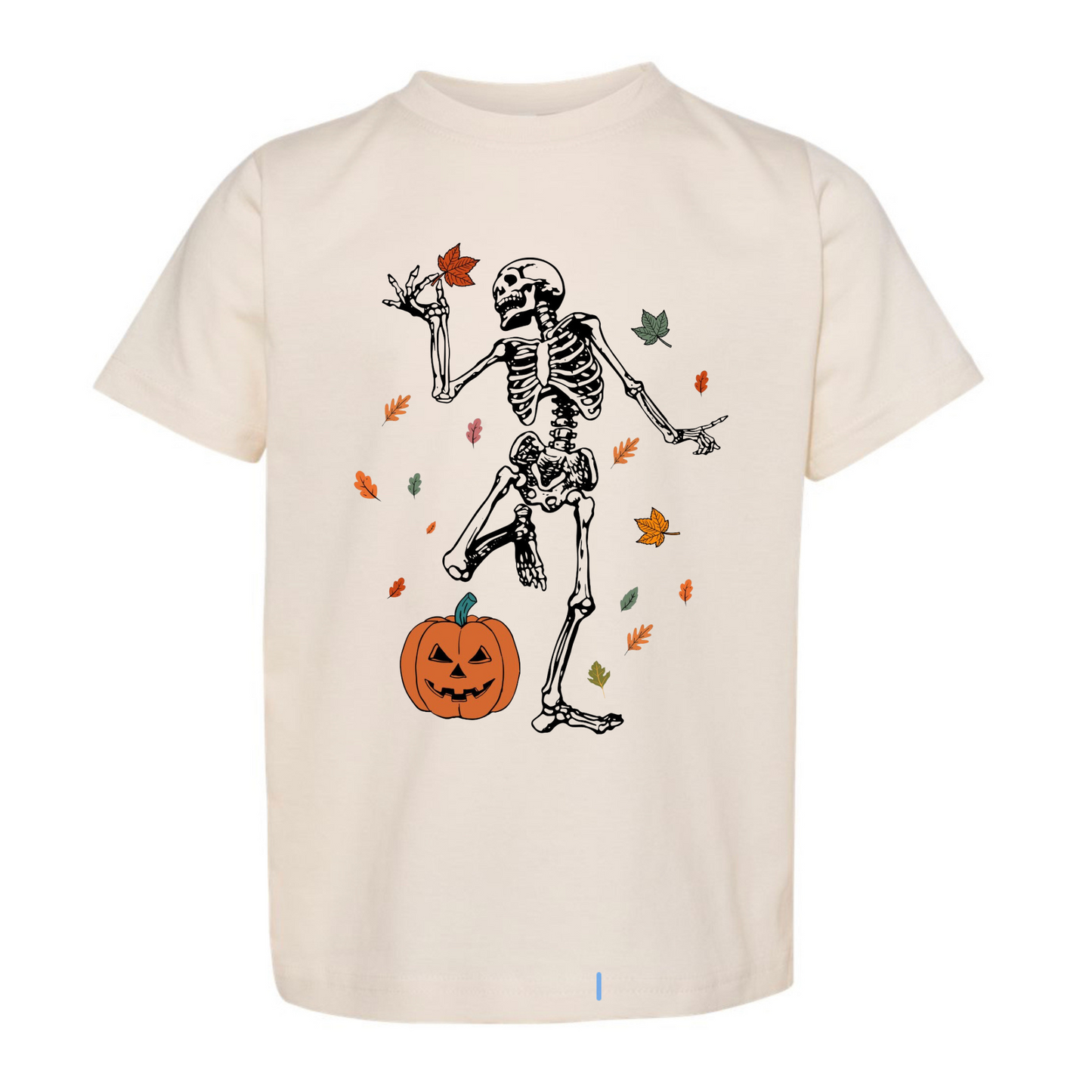 Dancing Skeletons Bella Canvas Natural Tee