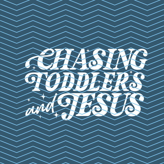Chasing Toddlers DTF Print
