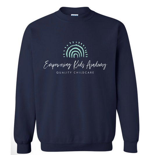 Monotone EKA logo Navy Crewneck Sweatshirt